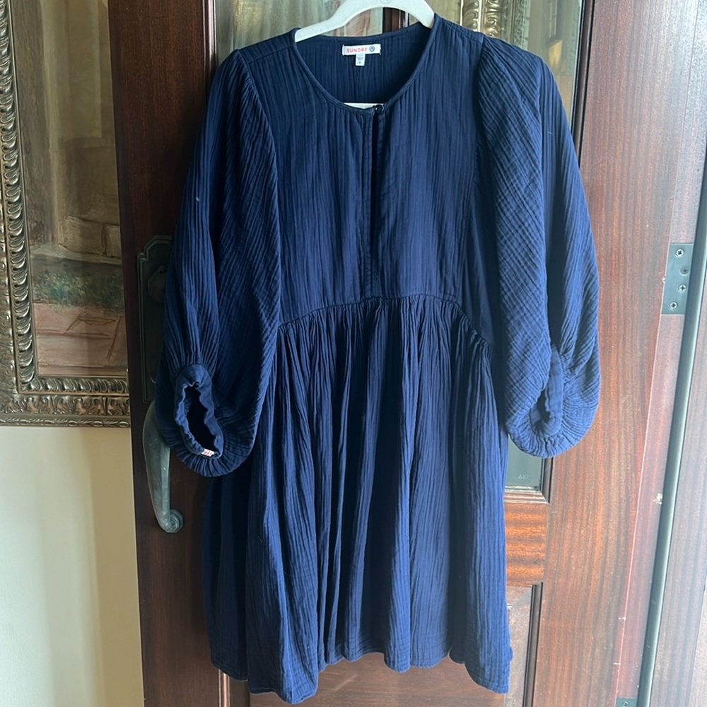 Sundry navy dress